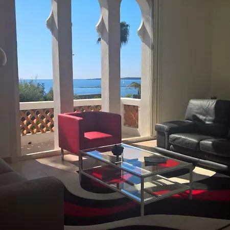 Holiday Home With Beautiful Sea View Golfe Juan Esterno foto