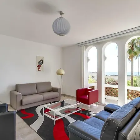 Holiday Home With Beautiful Sea View Golfe Juan Esterno foto